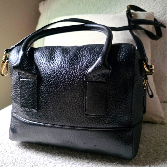 Kate Spade Black Satchel Pebbled Leather - Picture 7 of 12